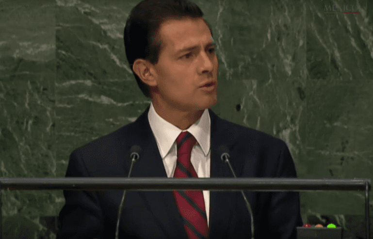 El discurso de Peña Nieto en la ONU: un llamado contra el populismo