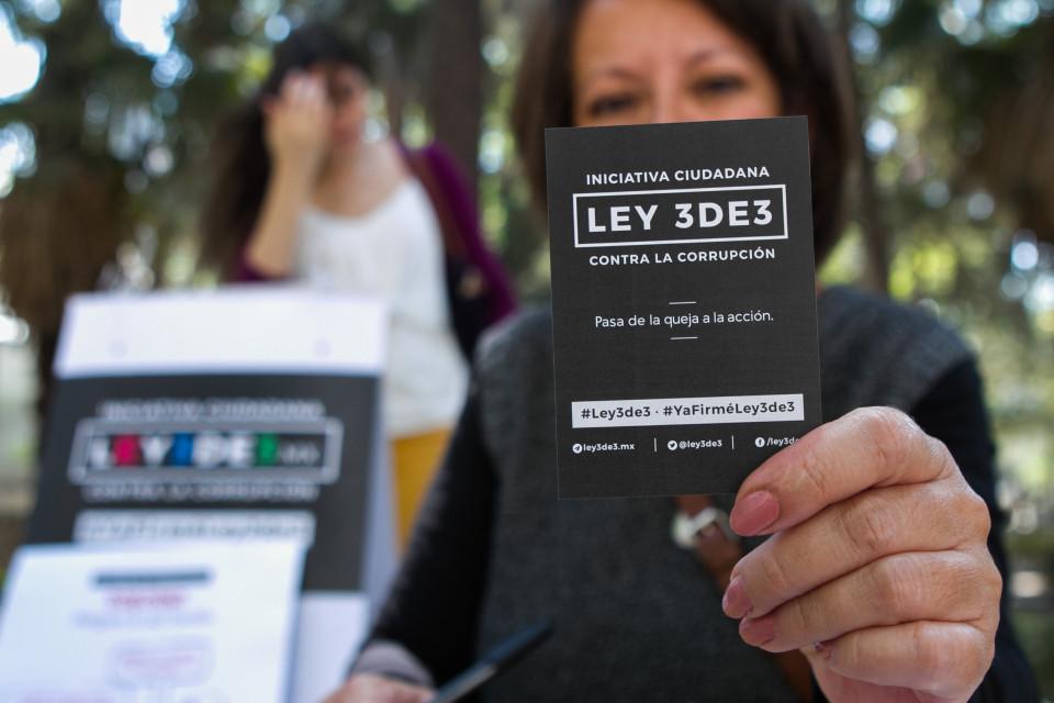 Iniciativa #Ley3de3 llegó al Congreso, pero solo la conoce el 7% de los mexicanos: Parametría