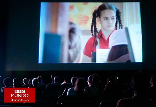 Los ciegos cubanos van al cine