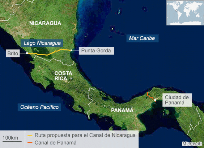 Los impresionantes números del Gran Canal de Nicaragua