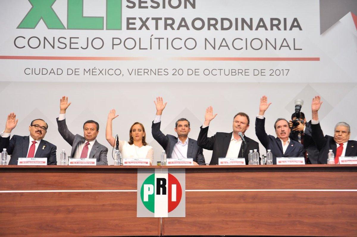 Convención de Delegados del PRI elegirá al candidato a la Presidencia para comicios de 2018
