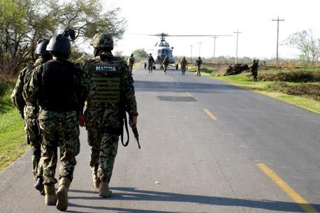 Marina halla 8 presuntos sicarios muertos en Tamaulipas