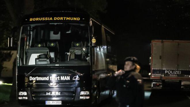 Arrestan a sospechoso del atentado con bomba contra el autobús del Borussia Dortmund