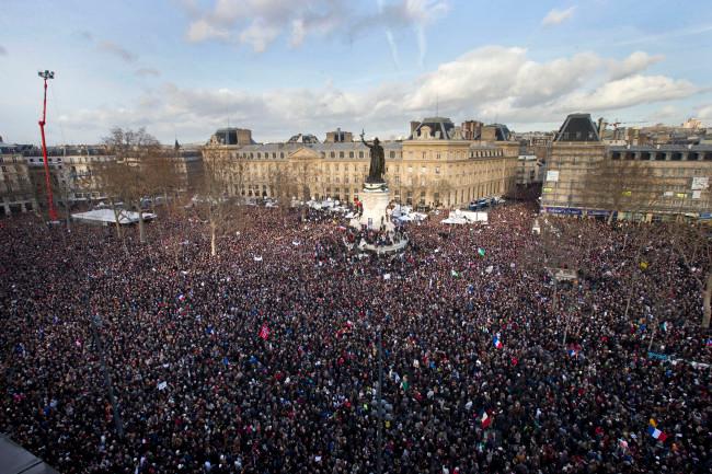 “¡Libertad, libertad!”: la histórica marcha en Francia contra el terrorismo (foto y videos)