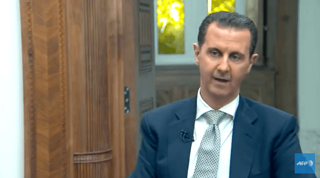 Ataque químico en Siria fue un invento de EU y occidente, dice presidente Bashar al Asad