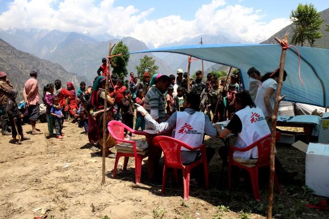 Médicos Sin Fronteras pide tu ayuda para seguir apoyando a Nepal