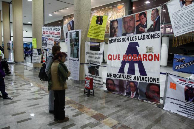 “Patrimonio de Mexicana no alcanza para liquidar”; jubilados anuncian marchas