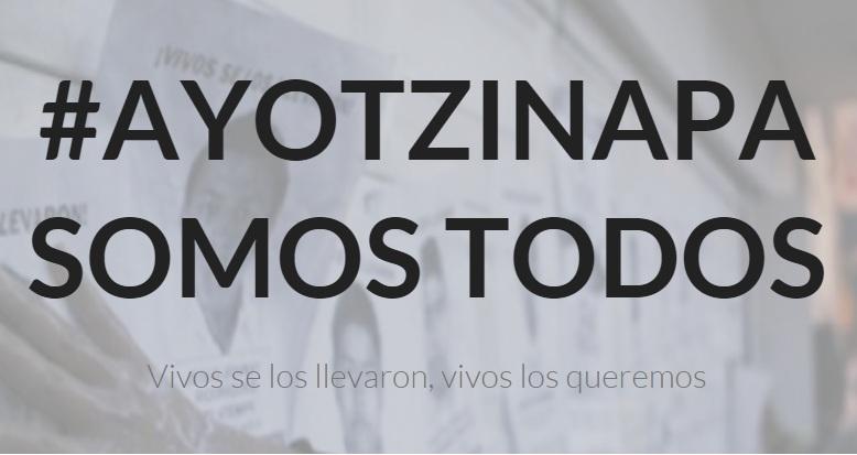 Ésta es la Carta contra la Represión de la red #AyotzinapaSomosTodos