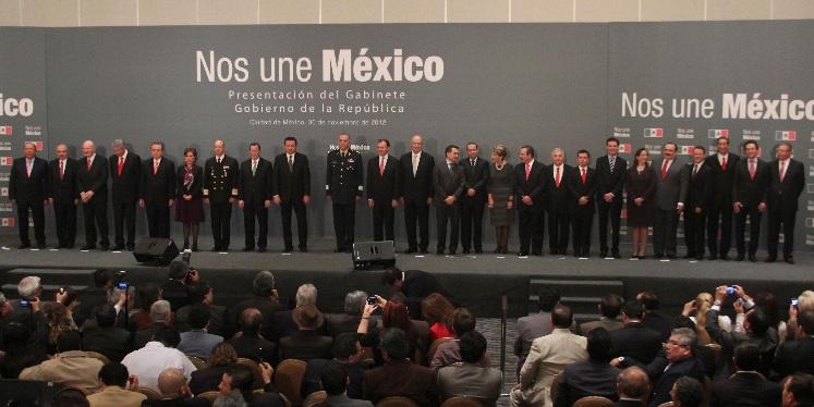 Éste es el gabinete de Peña Nieto