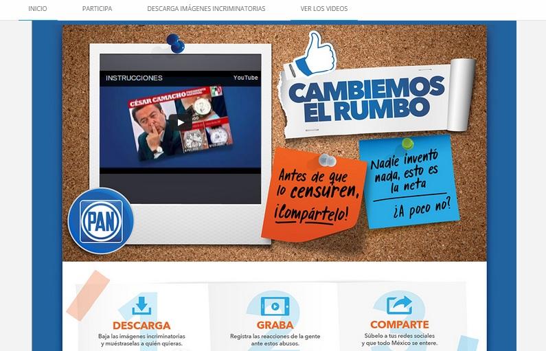 #PRIngadera: el PAN lanza un sitio de denuncia ciudadana