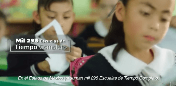 En año electoral y plena precampaña, el gobierno federal difunde spots con logros en el Edomex