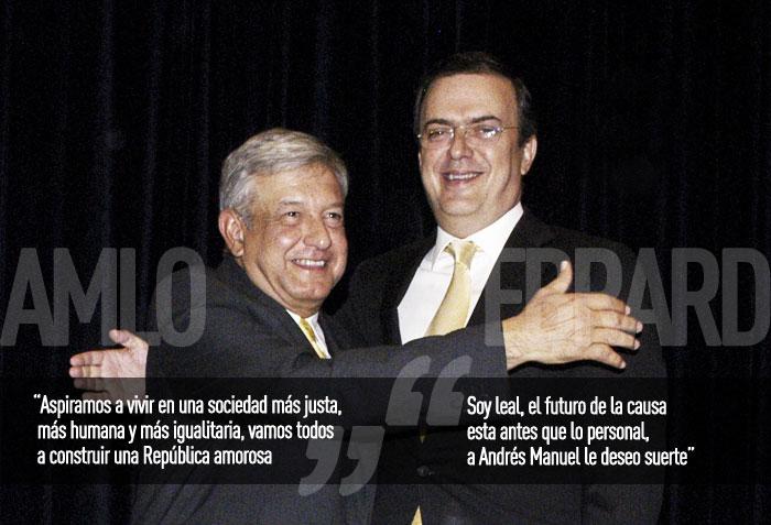 AMLO, candidato de la izquierda, llama a fundar una “República amorosa”