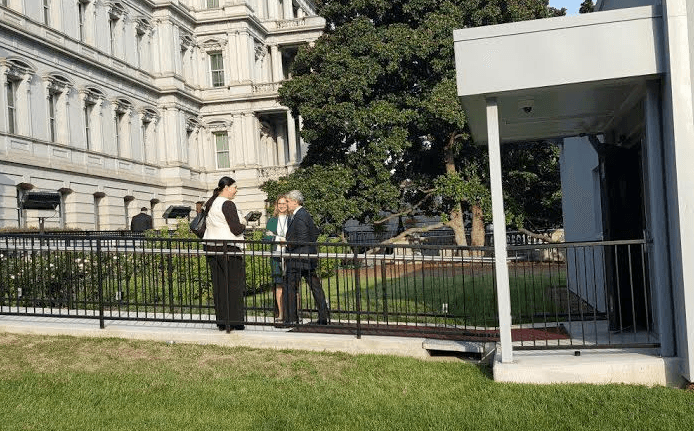 Mancera se reúne en la Casa Blanca con el equipo del vicepresidente Joe Biden