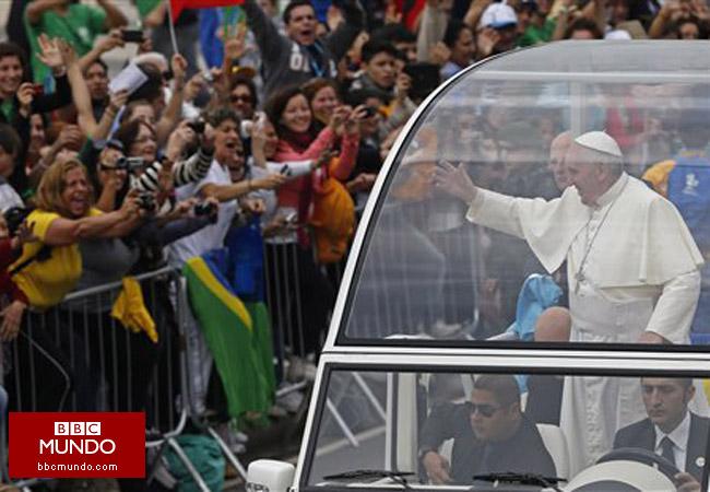 El Papa Francisco se despidió de Brasil frente a tres millones de fieles