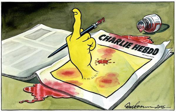 Así reaccionaron los cartonistas del mundo por el ataque al semanario francés Charlie Hebdo
