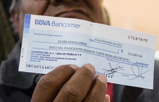 5 mil pesos, monto máximo para pago de cheques al portador en 2014