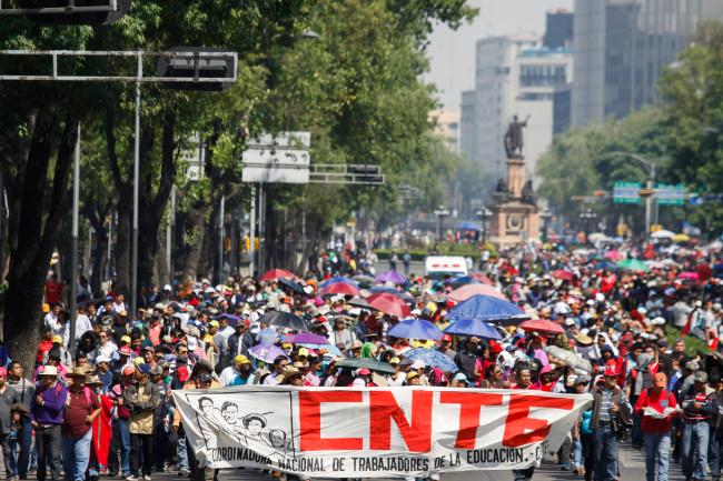 La CNTE logra acuerdo con Gobernación y regresan hoy a Oaxaca, pero antes marcharán