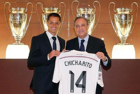 “Chicharito” jugará esta temporada con el Real Madrid