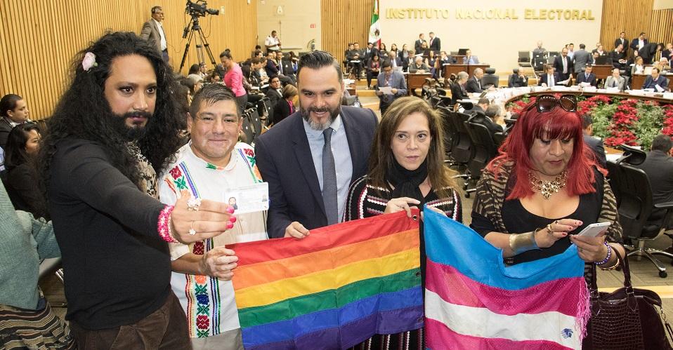 Victoria de la comunidad transgénero: INE aprueba protocolo para garantizar su derecho al voto en 2018