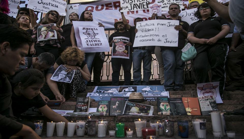 Con marchas y manifiestos, periodistas exigen esclarecer asesinatos de colegas en México