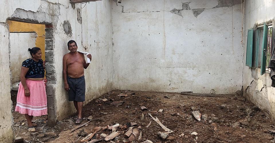 Los damnificados en Oaxaca, entre el miedo por la rapiña y los sismos constantes