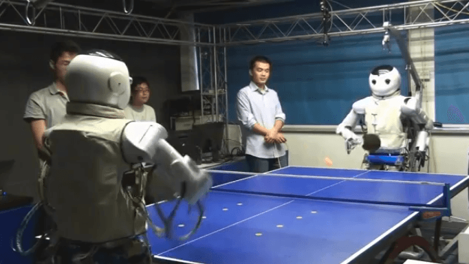 Ping Pong, el <i>deporte favorito</i> de los robots