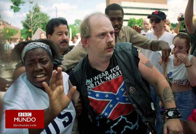 La joven negra que salvó a un racista