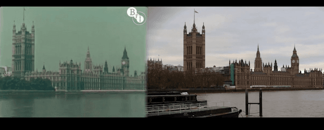 Recorre el Londres de 1927 y el de 2013 (lado a lado)