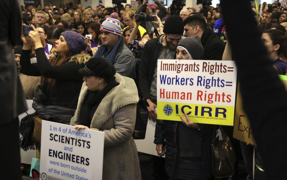 Migrantes marchan en Washington contra Donald Trump; planean movilizaciones en 50 ciudades