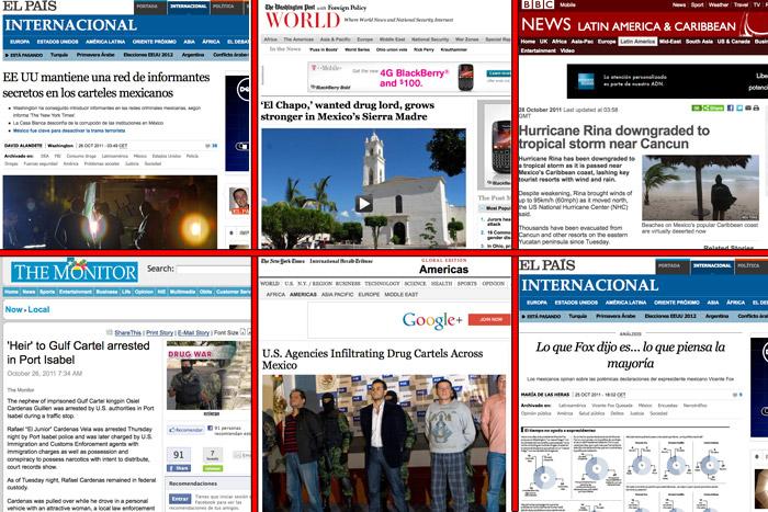 Reporte Semanal: México en el exterior