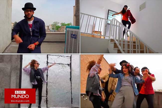 Los detienen por aparecer en video iraní de “Happy”
