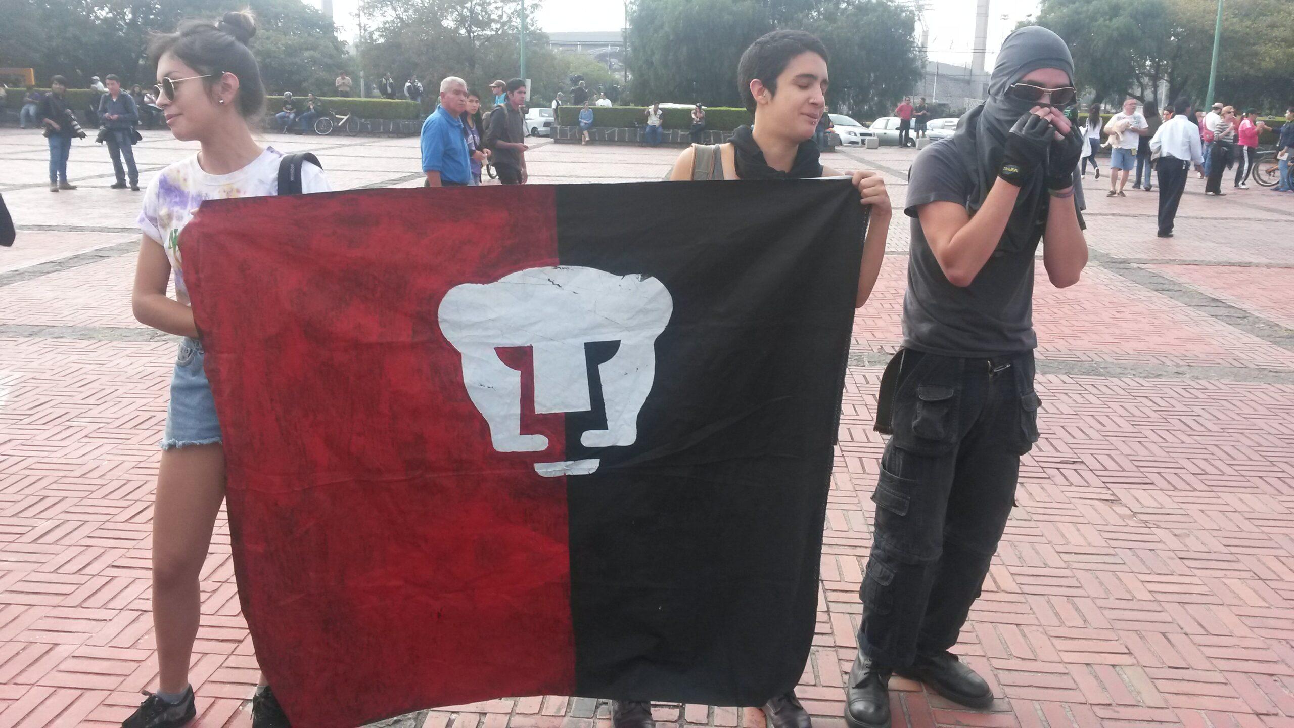 Manifestantes liberan la torre de Rectoría de la UNAM