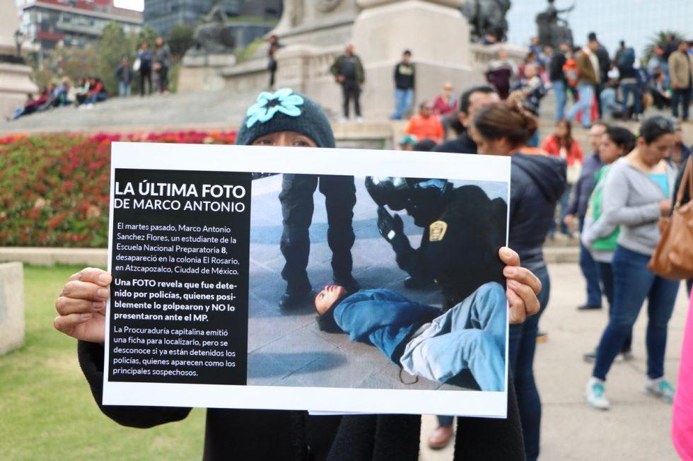 Cámaras muestran que Marco Antonio no fue liberado por policías, acusa familia del joven desaparecido