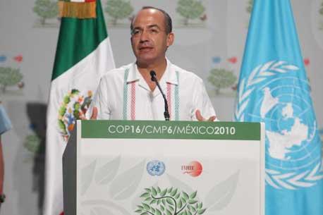 Tragedia no alcanzar acuerdos en COP16: Calderón