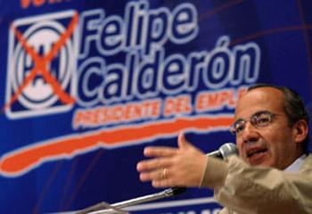 Resultó falso que Calderón fuera “Presidente del empleo”: Parametría