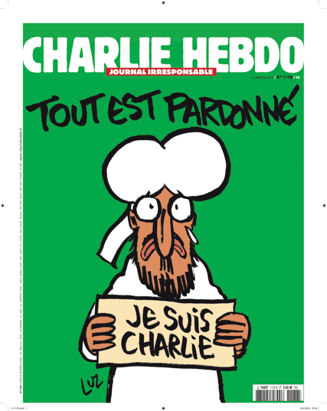 Esta será la portada de <i>Charlie Hebdo</i> tras el atentado