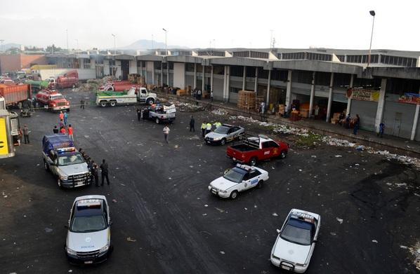 Balacera en la Central de Abasto deja una persona muerta