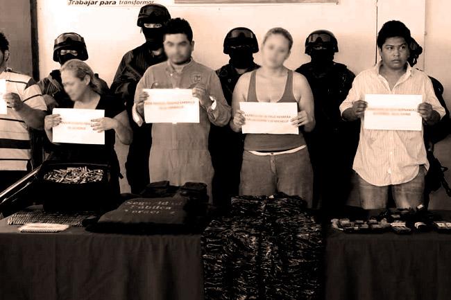 Dictan sentencia a cuatro presuntas colaboradoras de Los Zetas en Cancún