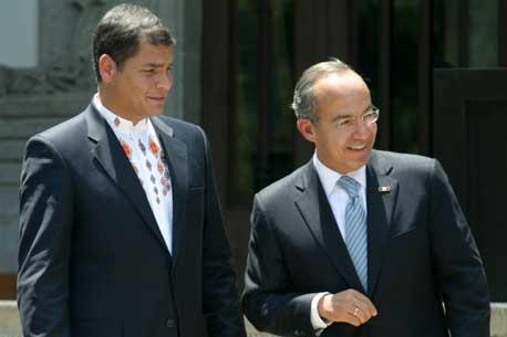 Calderón realizará visita oficial a Ecuador