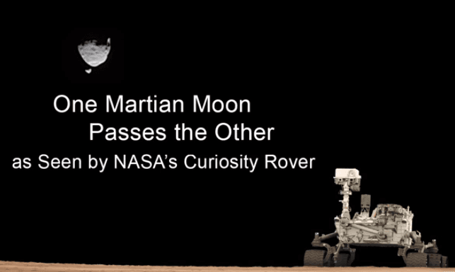 Curiosity graba “eclipse” de las lunas marcianas