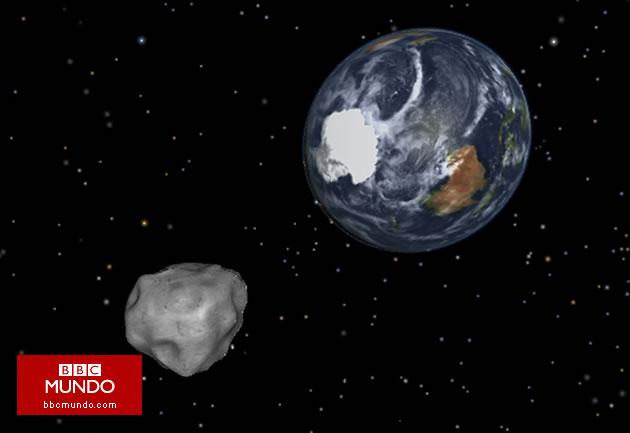 Asteroide rozará la Tierra dentro de una semana