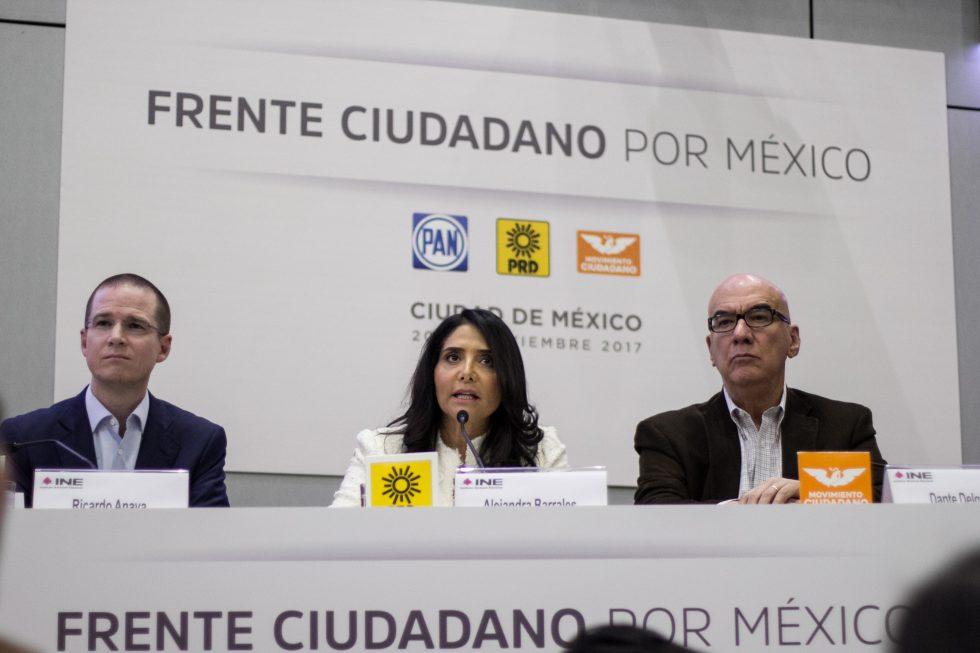 Movimiento Ciudadano pide un candidato del PAN para el Frente; propone a Mancera en el Senado