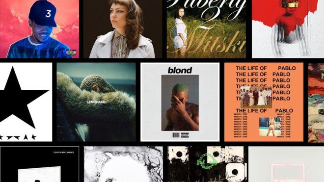 Los 10 mejores discos (en inglés) del año 2016