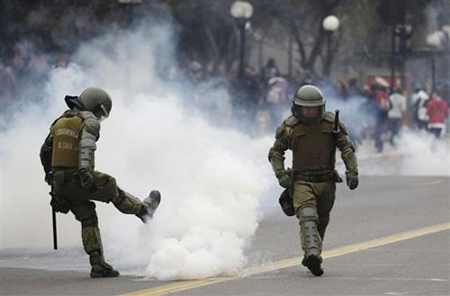 Protestas en Chile: Hay 874 detenidos