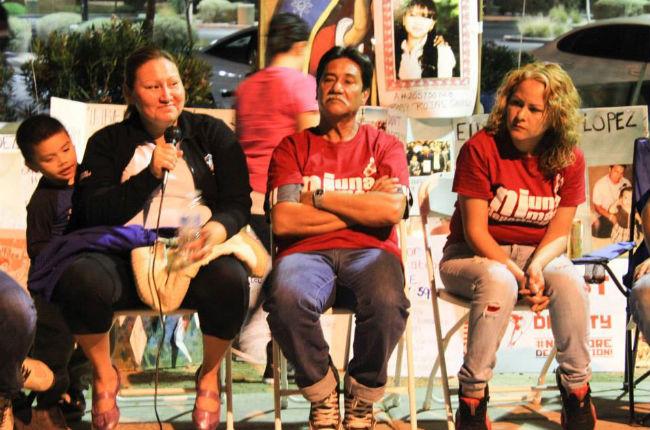 Los rostros de la huelga de hambre en Arizona contra las deportaciones