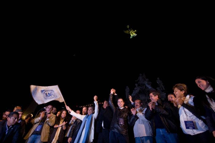 Arrancan las precampañas: Cordero en La Piedad, Josefina en el Ángel y Creel en Azcapotzalco