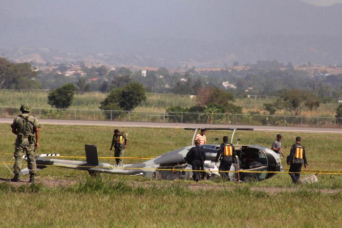 Se desploma helicóptero de la SSP de Zacatecas