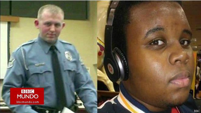 Ferguson: las versiones del policía y del amigo de Michael Brown