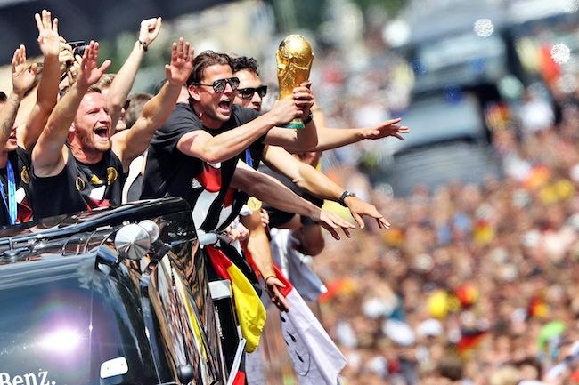 Más limón a la herida: la canción que los futbolistas alemanes le dedicaron a Argentina