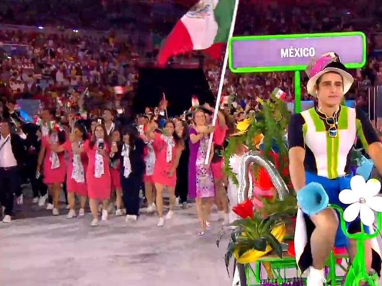 Así desfiló México en la inauguración de los Juegos Olímpicos de Río 2016